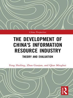 cover image of The Development of China's Information Resource Industry